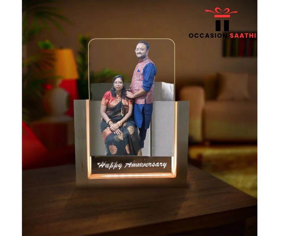 Acrylic LED Photo Frame Lamp