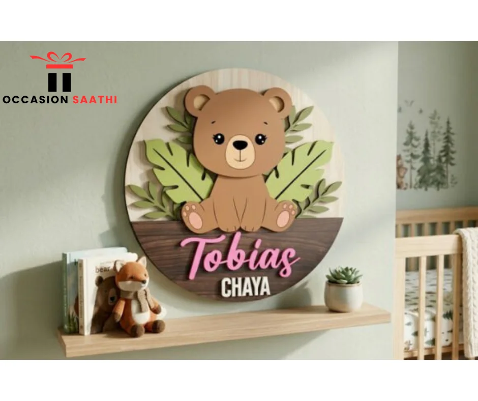 3D Name Wreath