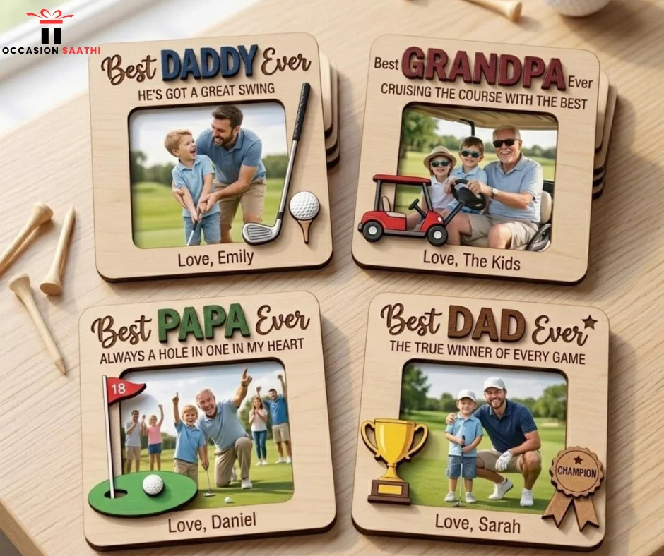 3D Cutout Photo Frame SET of 4