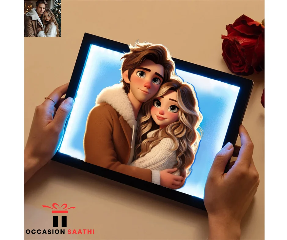 Couple 3D Cutout Modal