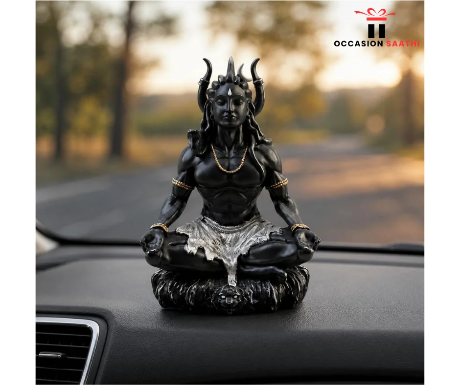 3D Modal Shiv Ji Car Dashbord